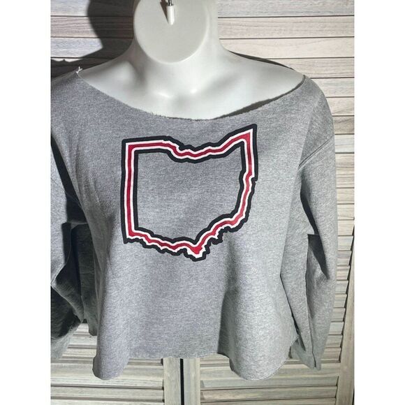 Distressed XXL Ohio Fleece - Picture 2 of 10